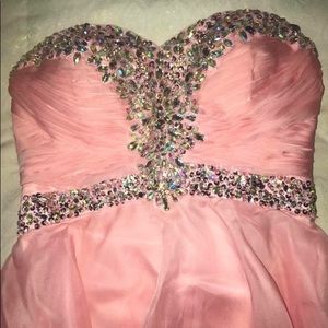 Short prom dress, only worn once!